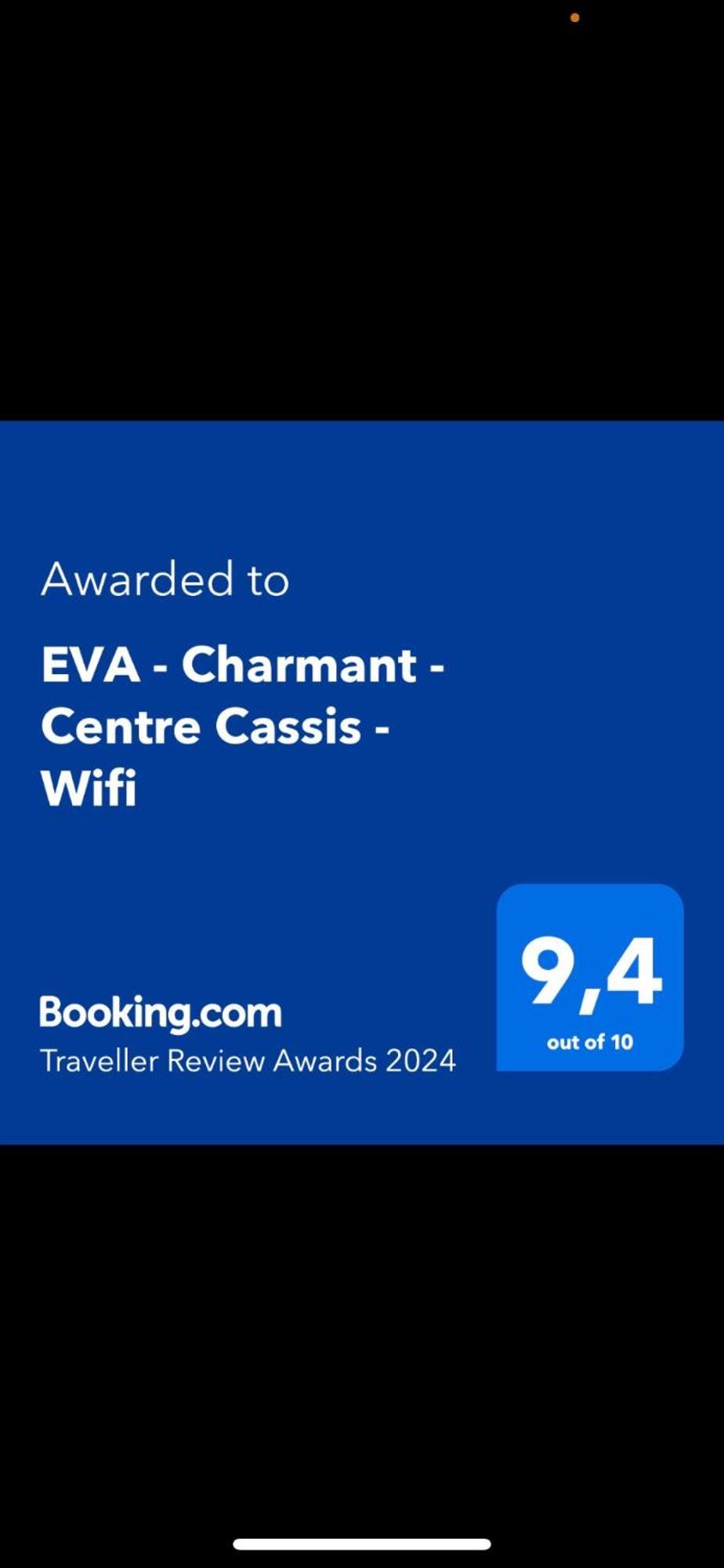 Eva - Charmant - Centre Cassis - Wifi Kültér fotó